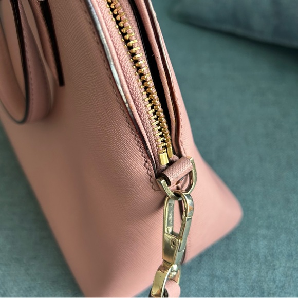 Kate Spade Cameron Street Lottie Safiano Leather Crossbody Bag Medium in Pink - Picture 12 of 15